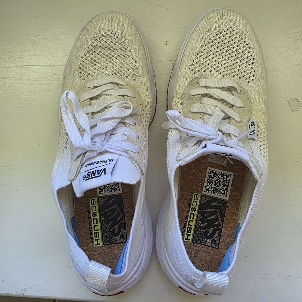 Vans Ultrarange VR3 White Tennis Shoe Womens 9.5 - Picture 12 of 15